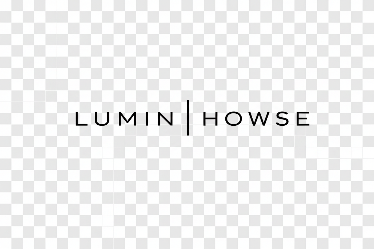 LUMIN | HOWSE Transparent Logo